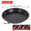 Pizza & Cake Pan Set: 6/7/8/9/10-Inch Oven-Safe Baking Molds for Home Use