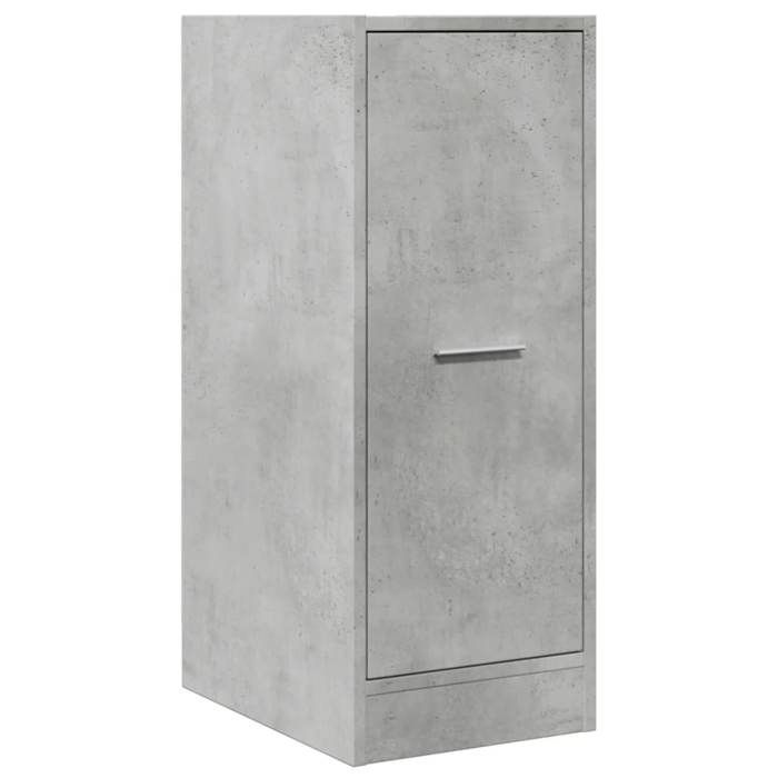 VidaXL Apothecary Cabinet Concrete Grey 30x41x77.5cm Engineered Wood, Apothecary Chest, Apothecary Furniture, Chest with 855154