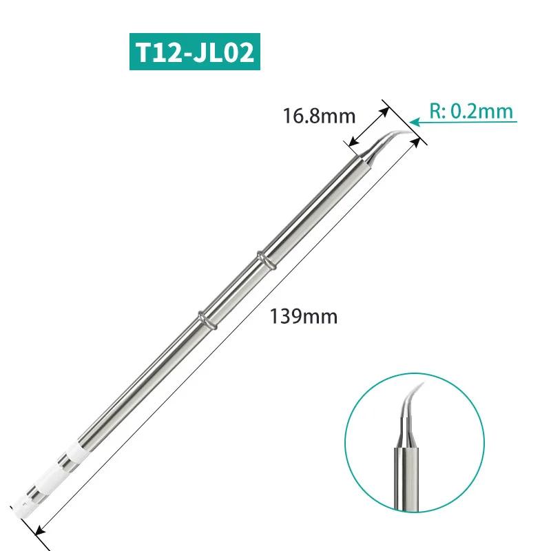 New T12-I BC2 BC3 ILS J02 JL02 D24 T12 Series Replace Soldering Iron Tips For Hakko Fx951