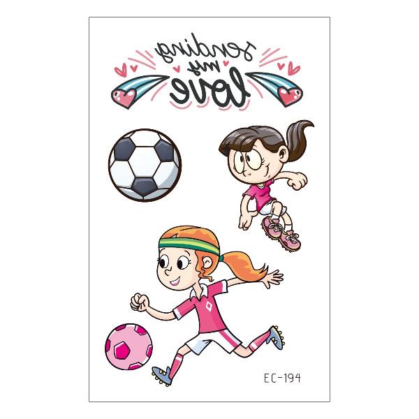 2026 Waterproof Children's World Cup Football Face Tattoo Stickers