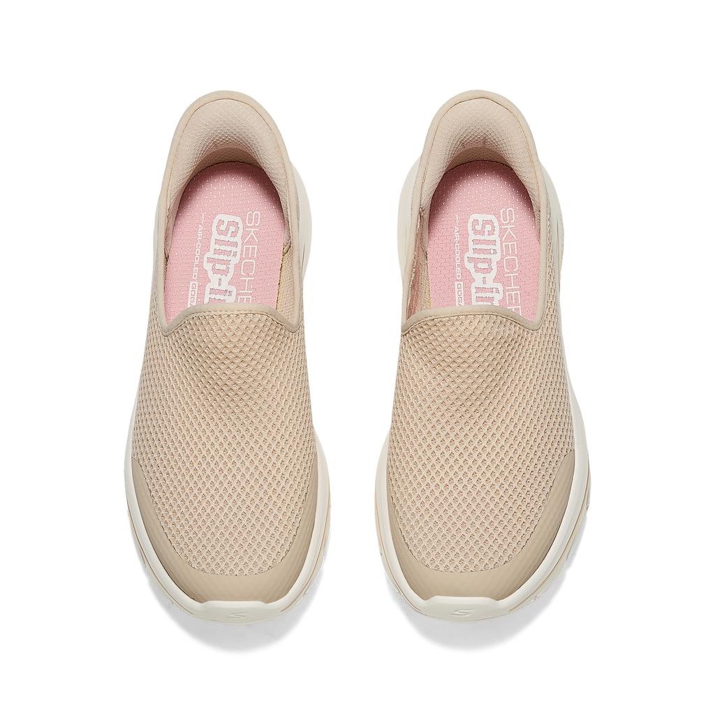 Skechers Slip-On Flash Walk Low-Top Casual Shoes Women Sneakers 125954-NTPK