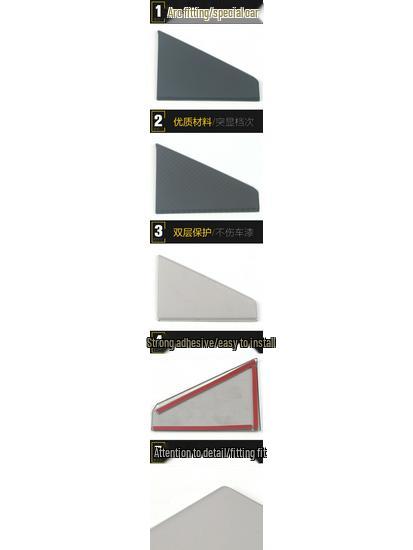 21 A3L Navigation Panel Sequin Frame: Center Console Dashboard Sticker Modification Accessory