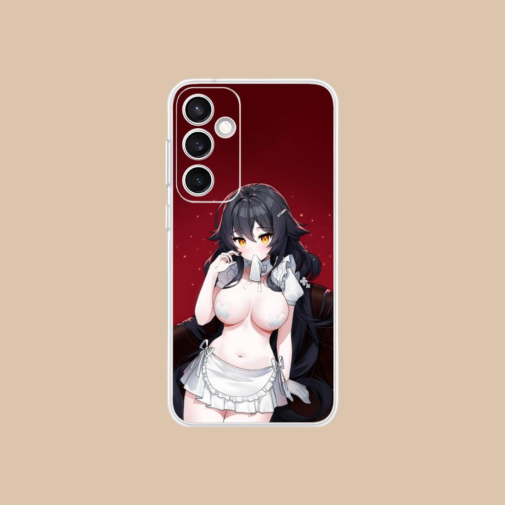 Azur Lane Azuma Mobile Phone Case for Samsung Galaxy S25 S24 S23 S22 S21Plus FE Ultra Clear Colour Protective Smartphone Luxury
