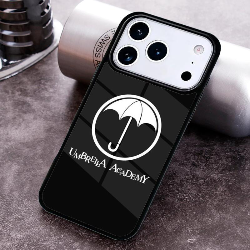 Umbrella Academy Logo Phone Case For iPhone 17,16e,15,14,13,12,11,Mini,Pro,MAX soft Silicone Cover