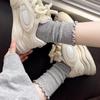 Fashionable Sweet College Style Lace Hollow Breathable Stacked Socks