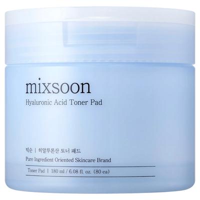 Hyaluronic Acid Toner Pad, 80pcs - Moisturizing Toning Pads