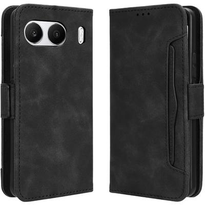 Flip Case for OnePlus Nord 4, Card Slot, Black