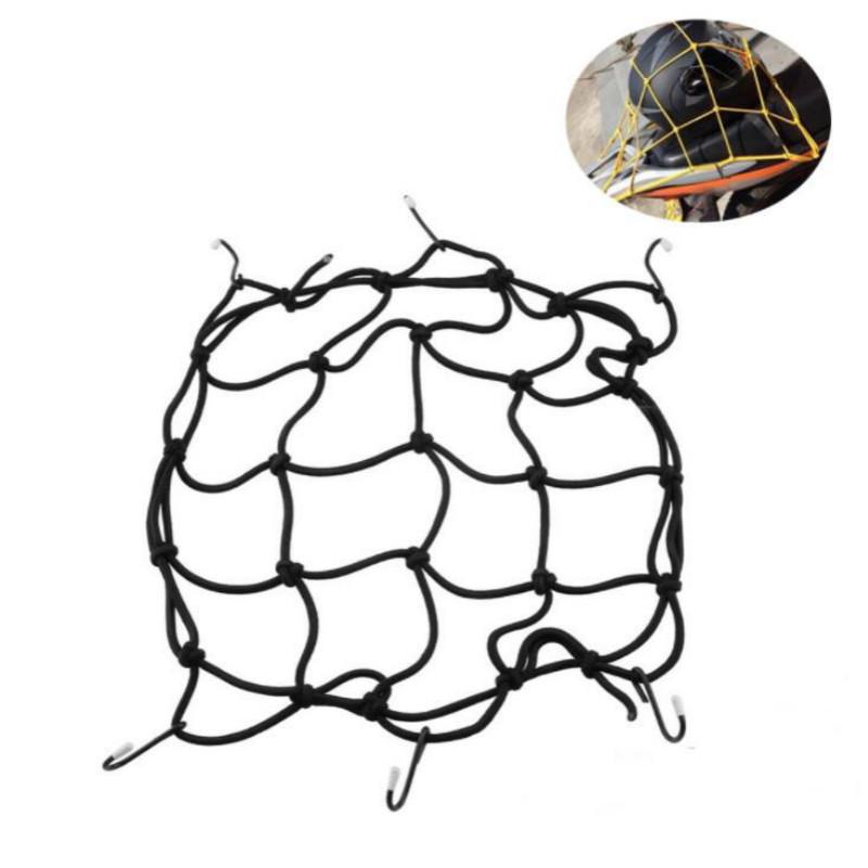 Universal Motorcycle Luggage Net Motorbike Helmet Mesh Storage Motorcycle Helmet Bungee Luggage Storage Cargo