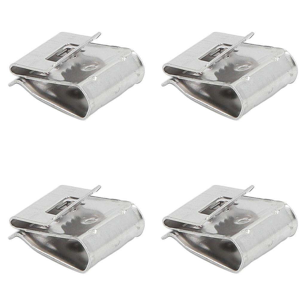 50 STÜCKE PV-Panel-Drahtklemmen Edelstahl Photovoltaik-Kabelclips für 2‑6mm² Elektrokabel