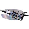 Holographic Spiked Choker Rave Festival Fashion Choker Holo Hologram Collar Pastelgoth Rainbow Jewelry