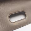 Used GUCCI Bamboo Daily Medium 2-Way Bag Handbag 392013 Leather Gray Used Women