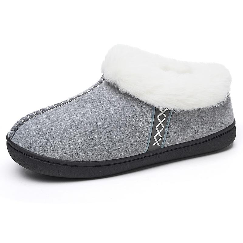 Mao Mao Slippers Women's Winter New Wholesale Casual Women's Shoes Warm and Comfortable Home Piled Thickened Cotton Slippers