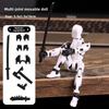 Lucky Doll: 13-Point Articulated 3D Printed Toy, 3rd Gen DIY Stress Relief Figure