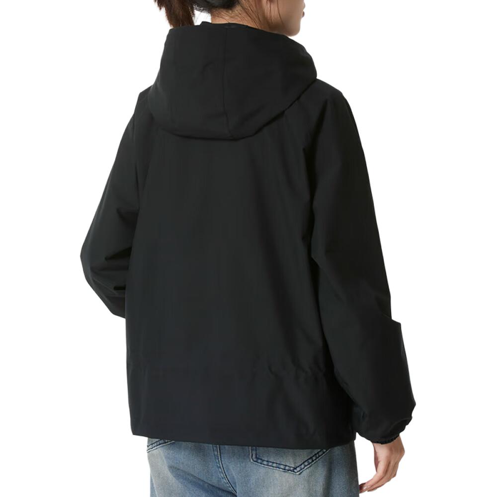 adidas Windproof Water-Resistant Hooded Zip-Up Long Sleeve Jacket Women Jackets KS2807