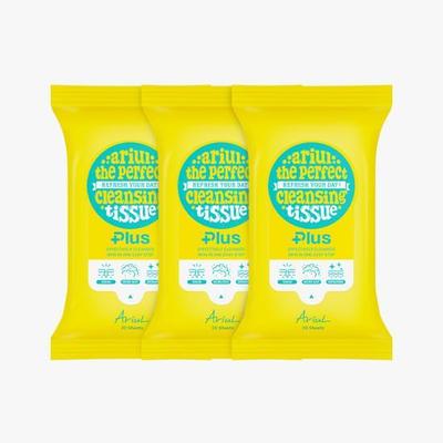 The Perfect Cleansing Tissue Plus Triple Plan (20 Sheets X 3 Pieces)