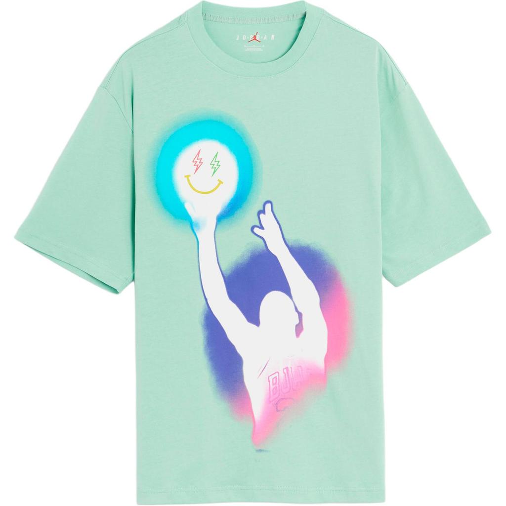 Air Jordan x J Balvin T-Shirt Enamel Green Men Tops DR2962-308