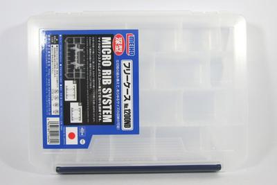 Meiho Fein geripptes System 1200ND (255 x 190 x 40 mm) klar (6694)