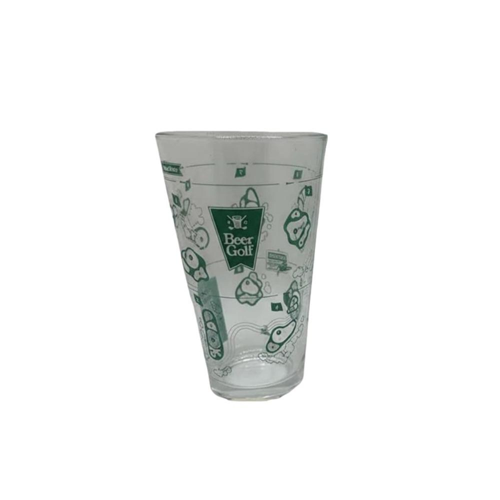 

Funny Game Theme Golf Course Beer Glass 9 Hole Design Pint Glasses Drink Lovers Style 1