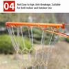 Heavy Duty Basketball Chain Net Replacement Galvanized Iron Basket Net