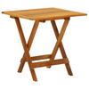 vidaXL Bistrotisch 46x46x47 Cm Massivholz Akazie