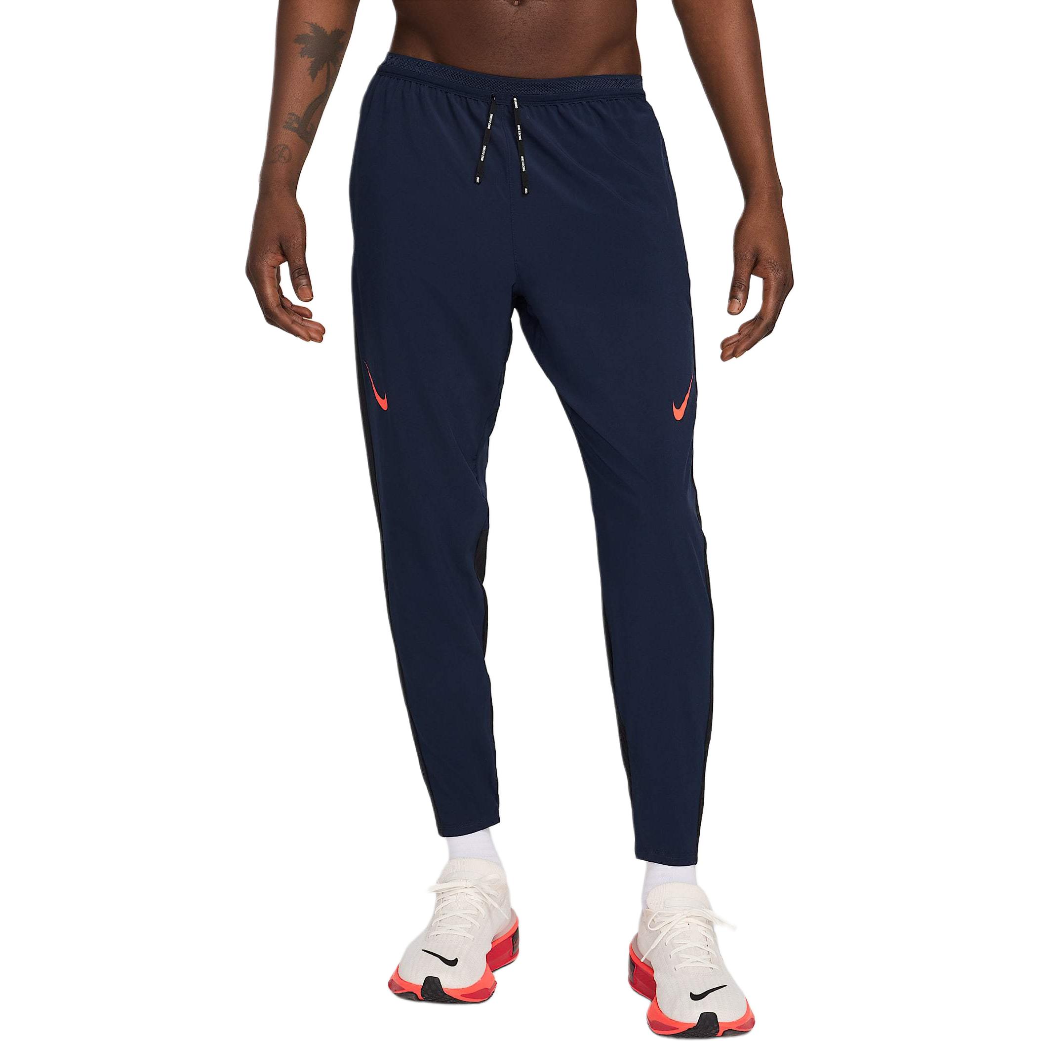 

Nike Aeroswift Dri-Fit Adv Удобные Облегающие Универсальные Трикотажные Спортивные Брюки на Шнуровке Мужские Брюки Светло-Углеродный Черный FN3361-451 L