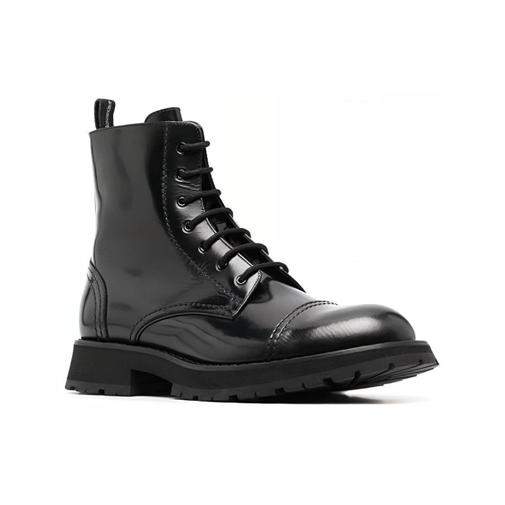 Alexander McQueen Lace Up Ankle Boots 708172WIC611000