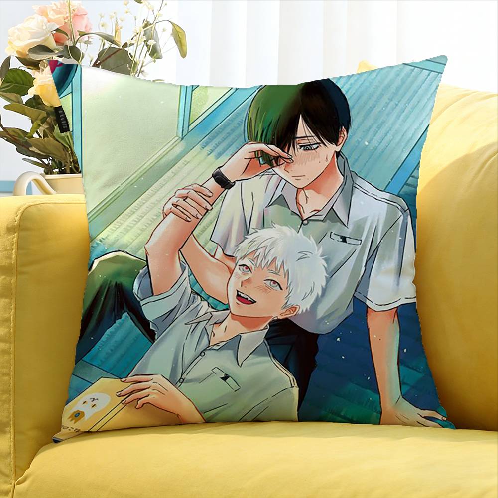 Anime T-The Summer Hikaru Died Various Sizes Square Pillow Case For Car Home Bedchamber Decor