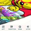 Wow Manga  Print Flannel Blanket, High quality Comfortable for All Seasons, Home Decor, Warmth and Comfort