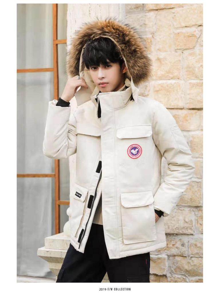 Men’s and Women's Casual Winter Workwear: Thickened, Trendy, Warm Coat for Couples
