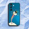 I-InvaderS Z-Zim G-Gir Phone Case For Samsung S 25,24,23,22,30,21,10,9,Ultra,Plus,Lite,FE,4,5G Black Soft Case