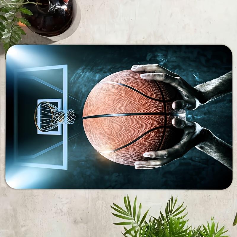 

Shooting Moment Theme Flannel-printed floor mats are slip-resistant Suitable for living room bedroom terrace garden carpets 60x90cm