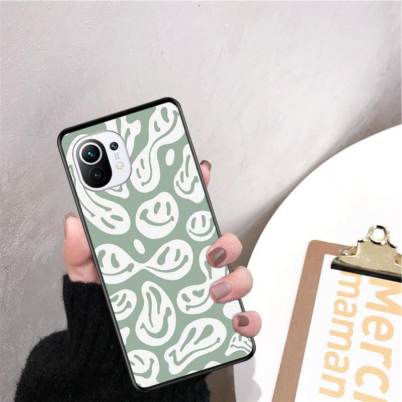 Trippy Smiley Phone Case for Xiaomi 12 Mi 10T 11T 11 Pro 10 10T 11 lite 10pro 11Ultra Poco X3 Pro Poco F3 M3