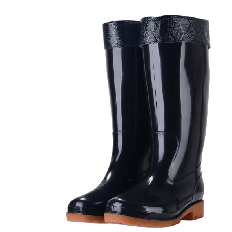 Rutschfeste Gummiregenstiefel für Herren