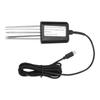 Soil NPK Sensor, 7 In 1 Intelligent Soil Nutrient Fertilizer Tester Probe, Portable USB Temperature Humidity Detector, for Greenhouse, Garden
