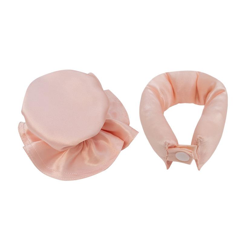 2pcs/set Heatless Hair Curler Silk Curling Headband Foam Curl Rod Lazy Sleeping Hair Rollers Women's No Heat Styling Tools