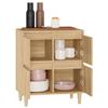 Vidaxl Chest of Drawers, Sonoma Oak, 60X35X70 Cm, Wood-Based Material