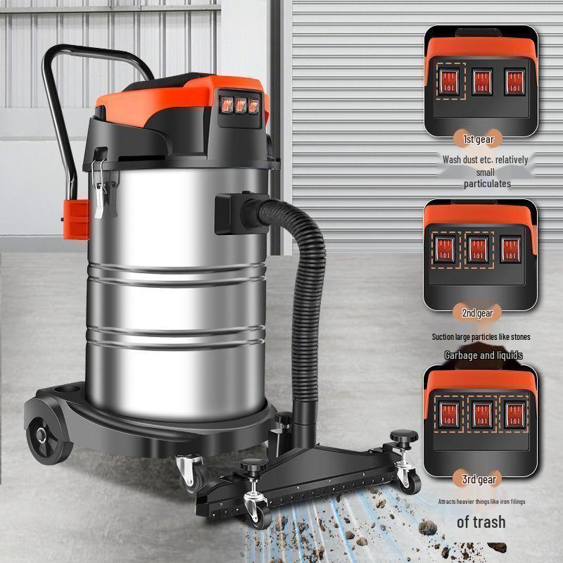 High-Power Industrial Vacuum Cleaner for Home, Auto, and Commercial Carpet Cleaning & Grout Sealing