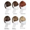 Ladies Wigs Bangs Headbands One-piece Covering White Invisible Seamless Wig Piece Top of the Head Reissue
