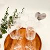 30/50/100PCS Acrylic Circle Cocktail Glass Charm Round Drink Tag Blank Marker Wine Glass Charm Wedding Birthday Party Decoration