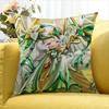 Anime White Lily C-Cookie Various Sizes Square Pillow Case For Car Home Bedchamber Decor