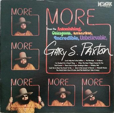 LP Schallplatte GARY PAXTON - More From The Astonishing, Outrageo NP33033 Newpax 1977 US Rock Gebraucht