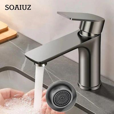 Rubinetto del bagno Rubinetto misto acqua calda fredda in acciaio inossidabile 304 per rubinetto lavabo Rubinetto lavabo Miscelatore bagno