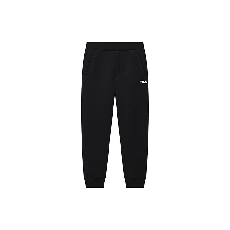 

FILA Van Gogh Museum 2.0 Solid Color Logo Jogger Pants Men Bottoms Black F11M318604FBK M