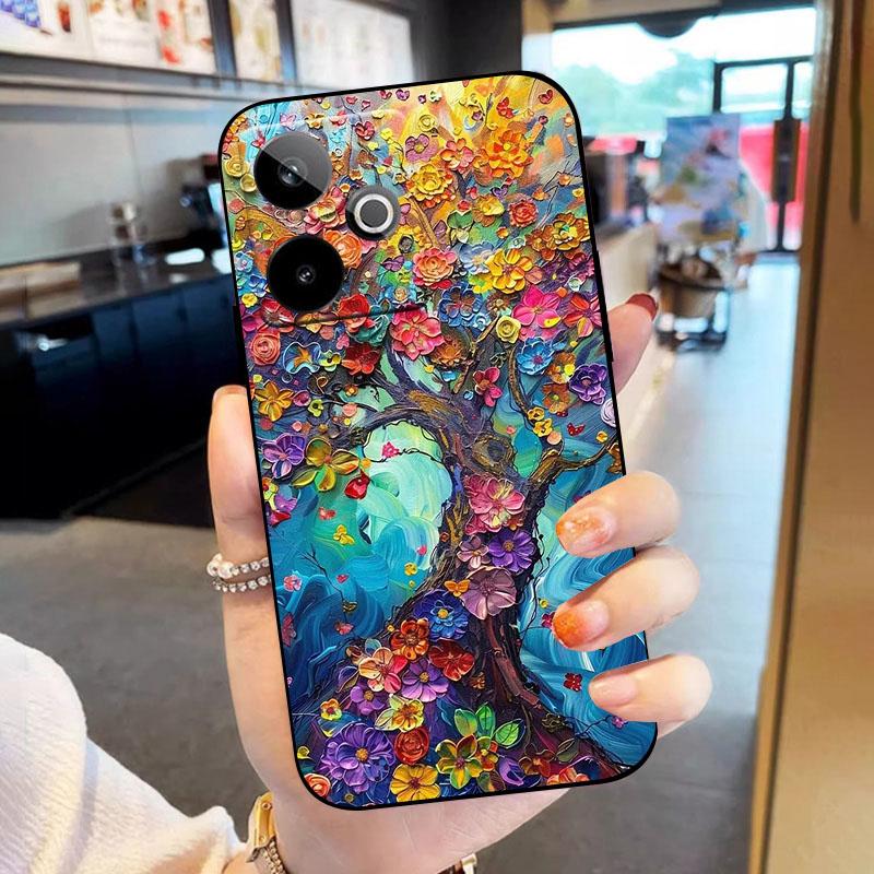 For Realme GT 7 GT 7T Global Version Case Shockproof Shell For Realme GT7 GT7T Protection Soft Silicone Bumper Cover Fundas Etui