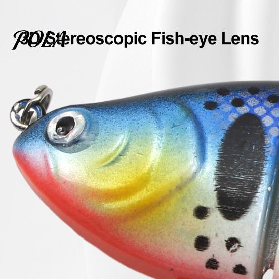 9.5CM/13.7G Multi-Jointed Fishing Lure with Hooks, Slow Sinking 7-Section Swimbait, Bionic Hard Artificial Bait for Freshwater Saltwater Fishing
