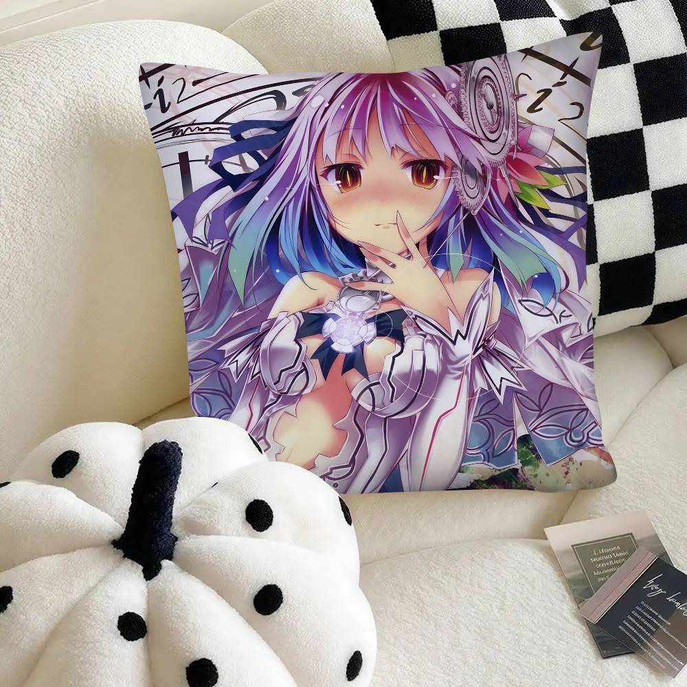Scifi Anime Clockwork Planet Pillow Case Fashion Square Pillowcase Bedroom Sofa Room Ins Decoration Leisure