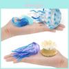 Marine Ocean Marine Life Plastic Jellyfish Model Desktop Decor For Aquarium Enthusiasts