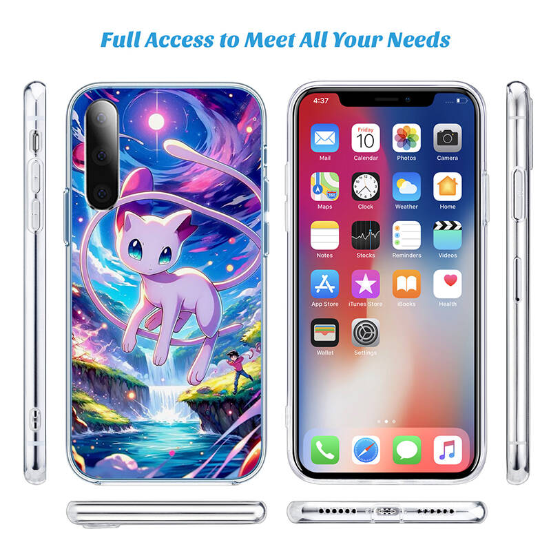 Pokemon Case for Motorola E7 E22 E20 E13 E15 E22S E30 E40 G10 G20 G04 G22 G23 G05 G75 G35 G55 G6 G7 G8 G9 Plus Power Play