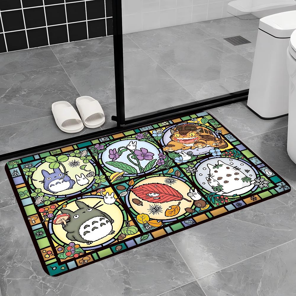 Classic Anime Film Totoro Floor Mat Nordic Style Home Doormat Bathroom-Toilet Mats Bedroom Hotel Decor Mat