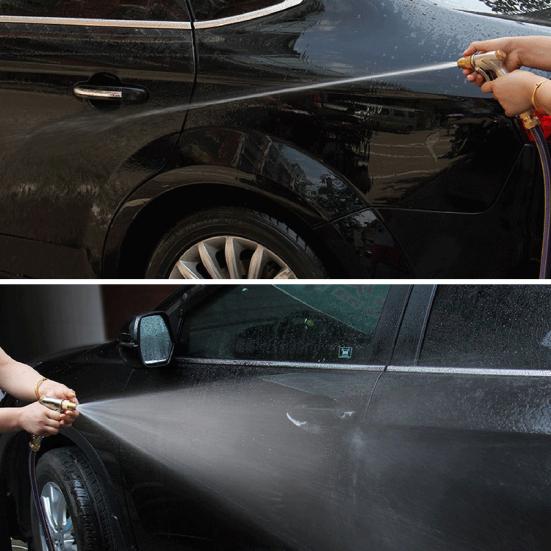 Hochdruckreiniger Gartenwasserzerstäuber mit Düse Einstellbarer Wasserfluss Korrosionsbeständig Autowäscher zum Waschen von Fahrzeugen Bewässern von Pflanzen